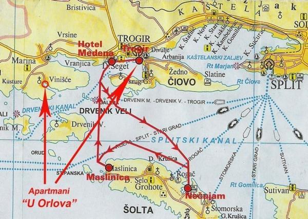 Apartments Ivan Orlic Vinišće Kültér fotó